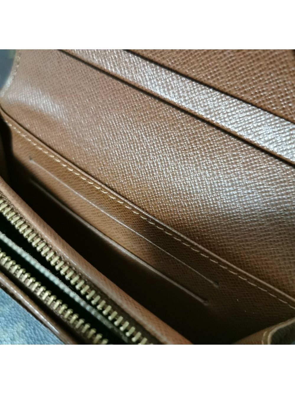 AUTHENTIC Vintage Louis Vuitton Monogram Pochette Porte Monnaie Credit Wallet - Picture 11 of 13
